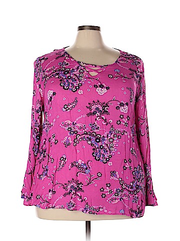 Assorted Brands Long Sleeve Blouse (view 1)