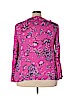 Assorted Brands 100% Rayon Pink Long Sleeve Blouse Size 3X - photo 2