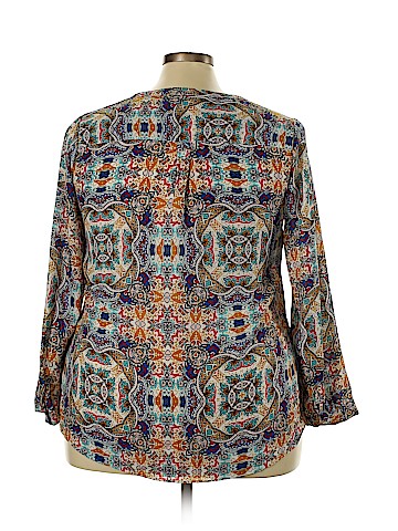 Lifestyle Attitude Long Sleeve Blouse (view 2)