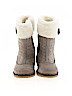 Jacadi 100% Leather Gray Boots Size EU 25 / US 8 1/2-9 (kids) - photo 2