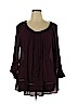Counterparts Burgundy 3/4 Sleeve Blouse Size 2X - photo 1