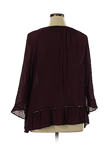 Counterparts 3/4 Sleeve Blouse (view 2)