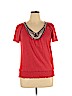 Halo Red Short Sleeve Top Size XL - photo 1