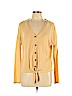 Pink Rose Yellow Cardigan Size L - photo 1