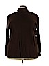 Just My Size 100% Cotton Brown Long Sleeve Turtleneck Size 5X - photo 1