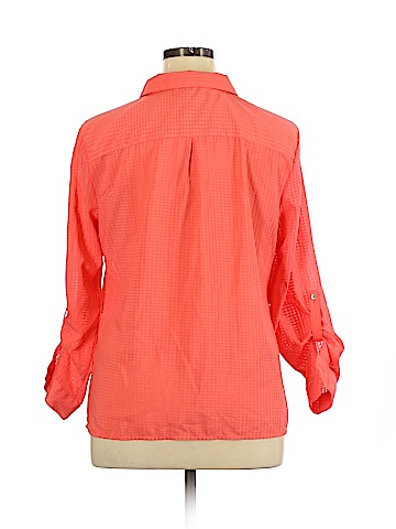 Rebecca Malone Long Sleeve Button-Down Shirt (view 2)