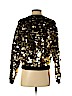 Zara 100% Acrylic Gold Long Sleeve Top Size S - photo 2