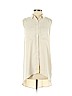 Forever 21 100% Polyester Ivory Sleeveless Blouse Size S - photo 1