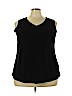 Susan Graver Black Sleeveless Top Size 2X - photo 1