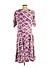Lularoe Purple Casual Dress Size XL - photo 2