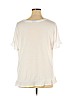 a.n.a. A New Approach White Short Sleeve Top Size XL - photo 2