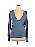 Caslon Blue Long Sleeve Top Size XL - photo 1