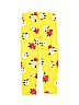 Old Navy 100% Cotton Floral Yellow Leggings Size 4T - photo 2