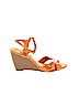 Fioni Orange Wedges Size 7 1/2 - photo 1