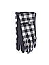 Unbranded Checkered-gingham Black Gloves One size - photo 1
