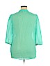 Forever 21 100% Polyester Blue Long Sleeve Blouse Size XL - photo 2