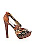 Rck Bella Brown Heels Size 10 - photo 1
