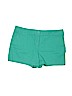 Ann Taylor LOFT 100% Cotton Teal Khaki Shorts Size 14 - photo 1