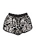 H&M 100% Polyester Gold Dressy Shorts Size 2 - photo 1