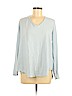 Old Navy 100% Cotton Blue Long Sleeve T-Shirt Size XXL - photo 1