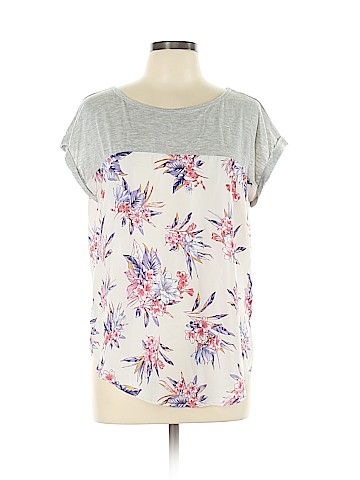 Rewind Short Sleeve Blouse (view 1)