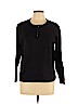 Assorted Brands Black Pullover Sweater Size L (petite) - photo 1