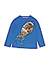 Gymboree 100% Cotton Blue Long Sleeve T-Shirt Size 6 - photo 1