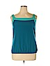 Unbranded Blue Sleeveless Blouse Size XL - photo 1
