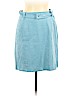 H&M 100% Polyester Blue Casual Skirt Size 8 - photo 1