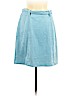 H&M 100% Polyester Blue Casual Skirt Size 8 - photo 2
