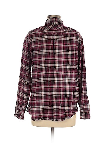 American Eagle Outfitters Long Sleeve Button-Down Shirt (view 2)