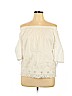 Talbots 100% Cotton White 3/4 Sleeve Blouse Size XL - photo 1