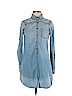 Charlotte Russe 100% Cotton Blue Casual Dress Size S - photo 1