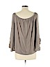 Moa Moa Tan 3/4 Sleeve Top Size L - photo 2