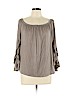Moa Moa Tan 3/4 Sleeve Top Size L - photo 1