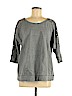 Lane Bryant 100% Cotton Gray Pullover Sweater Size 14 - 16 Plus - photo 1