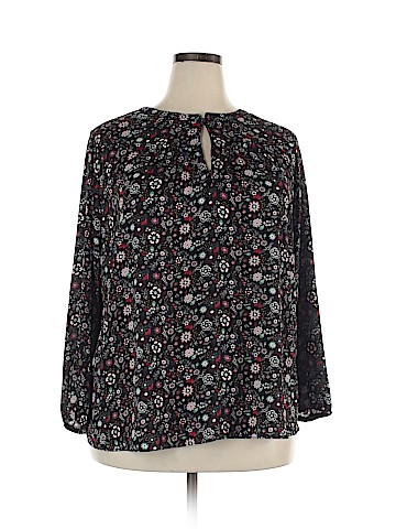 Ann Taylor LOFT Long Sleeve Top (view 1)