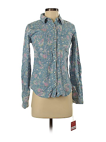 Mossimo Supply Co. Long Sleeve Button-Down Shirt (view 1)