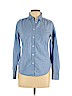 American Eagle Outfitters Blue Long Sleeve Button-Down Shirt Size M - photo 1