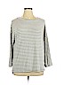 Ava & Viv Gray Long Sleeve Top Size X - photo 1