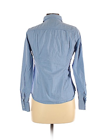 American Eagle Outfitters Long Sleeve Button-Down Shirt (view 2)