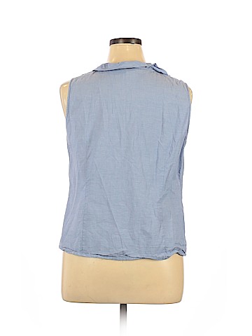 Assorted Brands Sleeveless Button-Down Shirt (view 2)