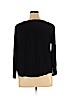 Gap 100% Rayon Black 3/4 Sleeve Blouse Size XL - photo 2