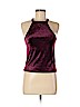 Contempo Burgundy Sleeveless Top Size M - photo 1