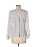 Hollister 100% Viscose White Long Sleeve Blouse Size M - photo 2