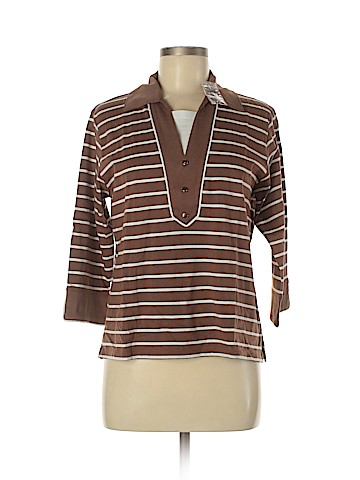 Draper's & Damon's 3/4 Sleeve Polo (view 1)