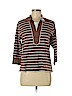 Draper's & Damon's Brown 3/4 Sleeve Polo Size M (petite) - photo 1