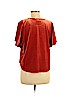 Madewell Orange Short Sleeve Top Size M - photo 2