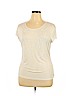 Bleeker & McDougal White Short Sleeve Top Size XL - photo 1