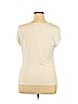 Bleeker & McDougal White Short Sleeve Top Size XL - photo 2